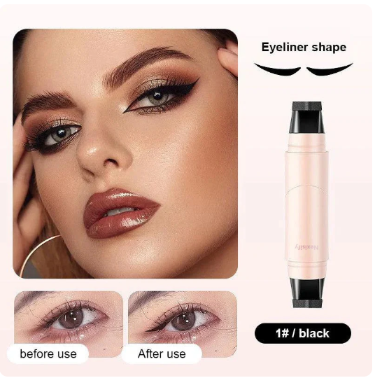 Rotating Eyeliner Stamp Pen — The TikTok-Viral Wing Maker ✨
