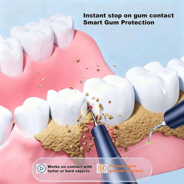 SmilePro Tech:Electric Scaler/Oral Plaque/Tartar Remover with Effective Remove Plaque Tartar